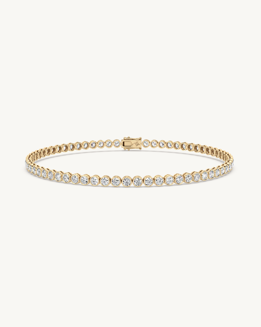 Bezel Tennis Bracelet 2.0mm